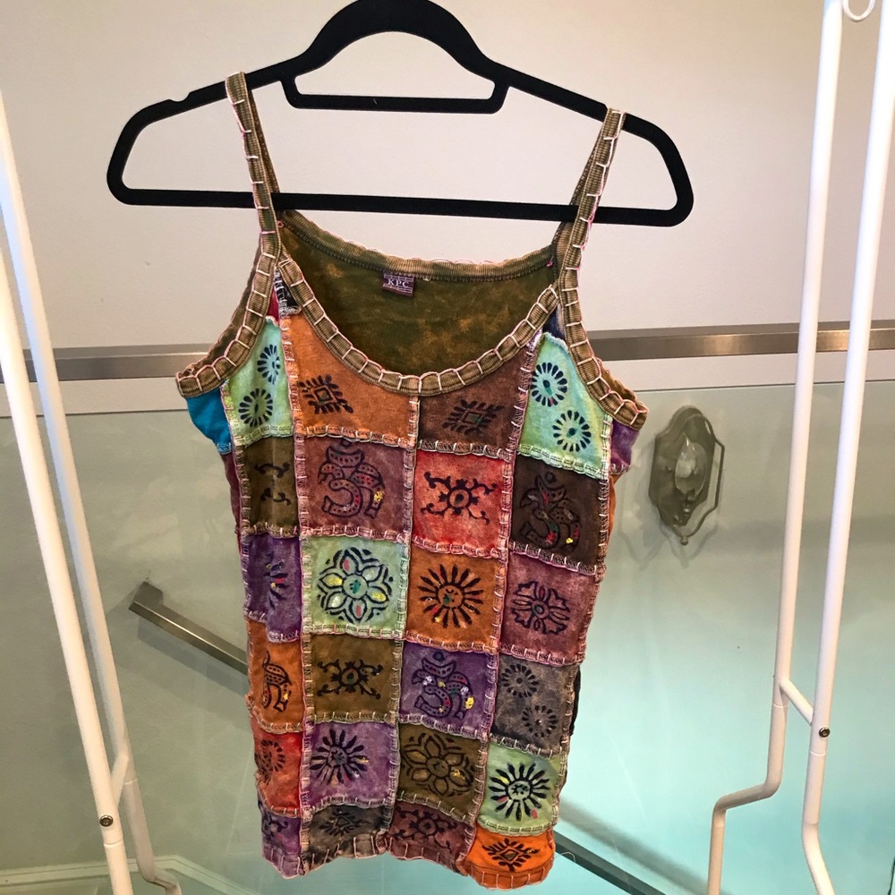 KPC Hippie Indie patchwork tank